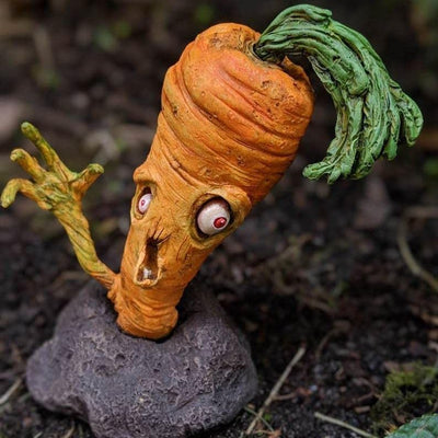 Halloween Vegetable Zombie Décor Creative Fruit And Vegetable Garden Ornament