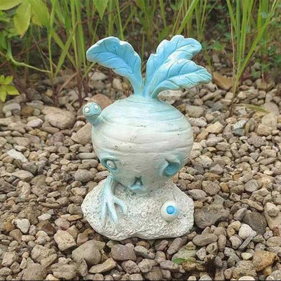 Halloween Vegetable Zombie Décor Creative Fruit And Vegetable Garden Ornament