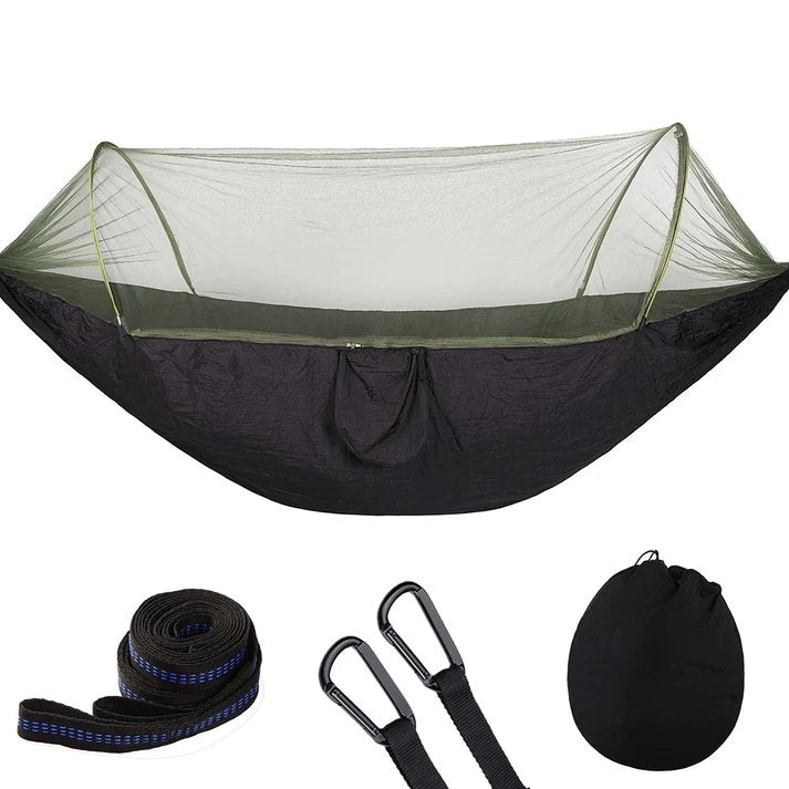 Hammock With Mosquito Net Portable Outdoor Travel Camping Bug Protection