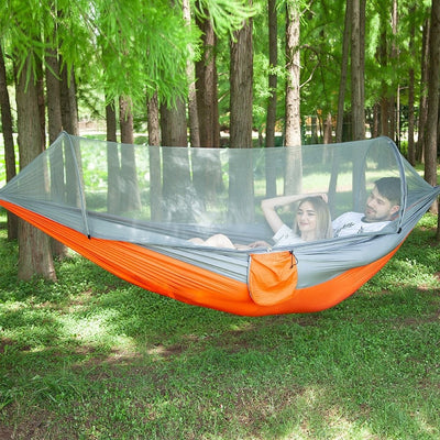 Hammock With Mosquito Net Portable Outdoor Travel Camping Bug Protection