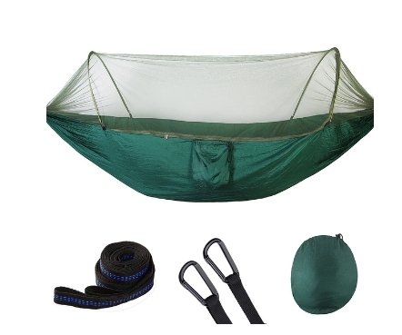 Hammock With Mosquito Net Portable Outdoor Travel Camping Bug Protection