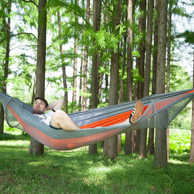 Hammock With Mosquito Net Portable Outdoor Travel Camping Bug Protection