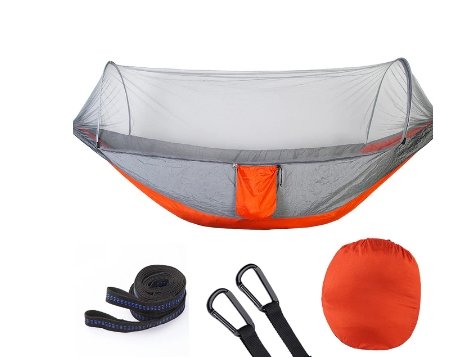 Hammock With Mosquito Net Portable Outdoor Travel Camping Bug Protection