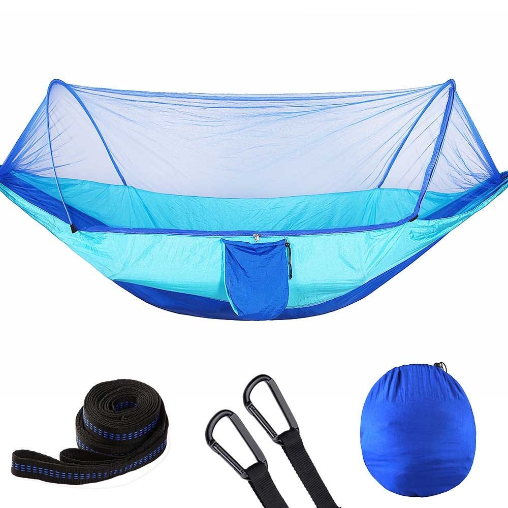 Hammock With Mosquito Net Portable Outdoor Travel Camping Bug Protection