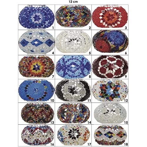 Moroccan Mosaic Floor Lamp Handmade Colorful Artistic Lighting