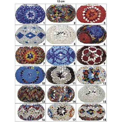 Moroccan Mosaic Floor Lamp Handmade Colorful Artistic Lighting
