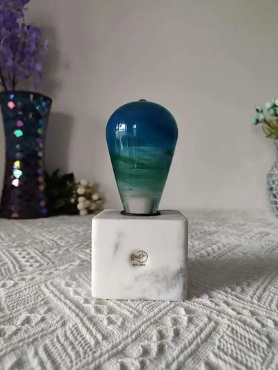Handmade Resin Wood Table Night Light For Bedroom And Living Room Decor