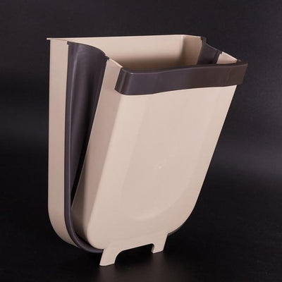 Folding Trash Can Hanging Holder For Kitchen And Outdoors