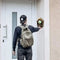 Animated Eyeball Doorbell With Spooky Sounds Halloween Decoration