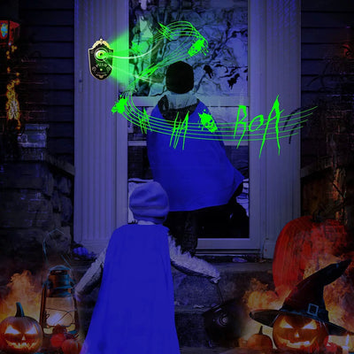 Animated Eyeball Doorbell With Spooky Sounds Halloween Decoration