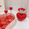 Heart Shaped Stainless Steel Forks Set For Kids And Treats