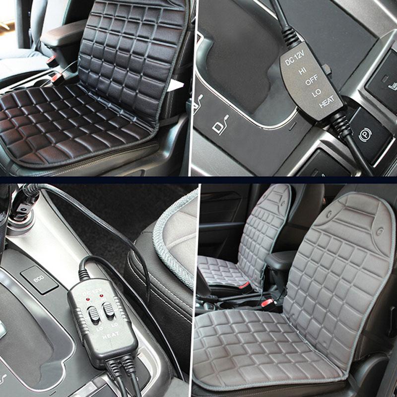 Heated Car Seat Cushion Electric Warmer For Comfortable Driving