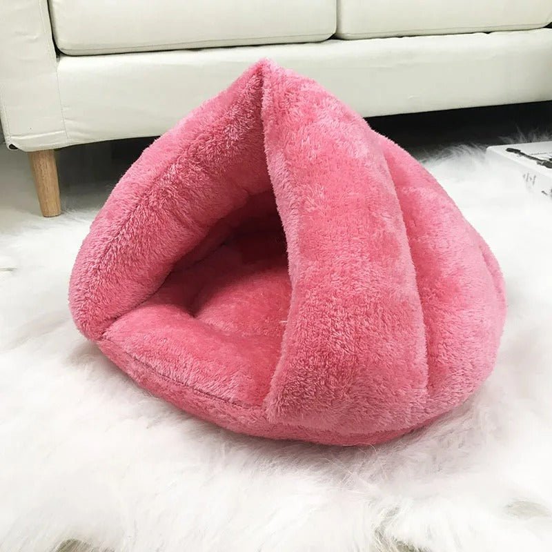 Heating Pet Bed Washable Soft Sleeping Bag Nest For Small Pets