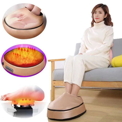 Electric Foot Spa Massager With Heating Shiatsu Deep Kneading Therapy