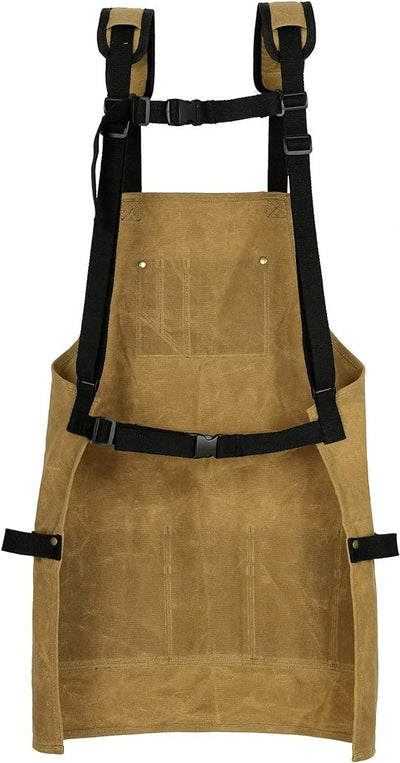 Heavy Duty Hardware Apron With Multiple Pockets Water Resistant