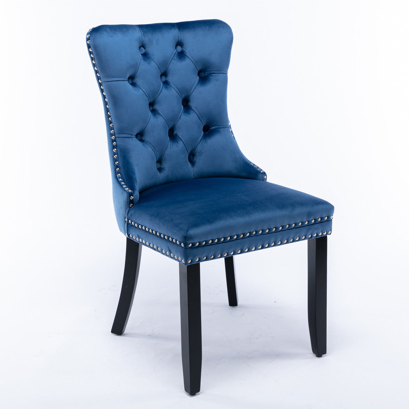 Velvet Dining Chair With Elegant Tufted Design For Dining Room