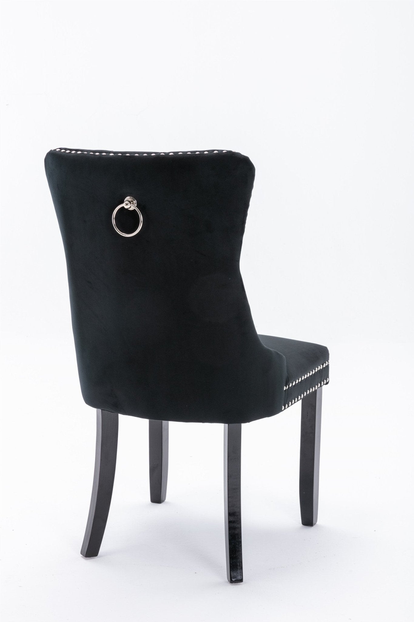 Velvet Dining Chair With Elegant Tufted Design For Dining Room