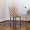 Velvet Dining Chair With Elegant Tufted Design For Dining Room