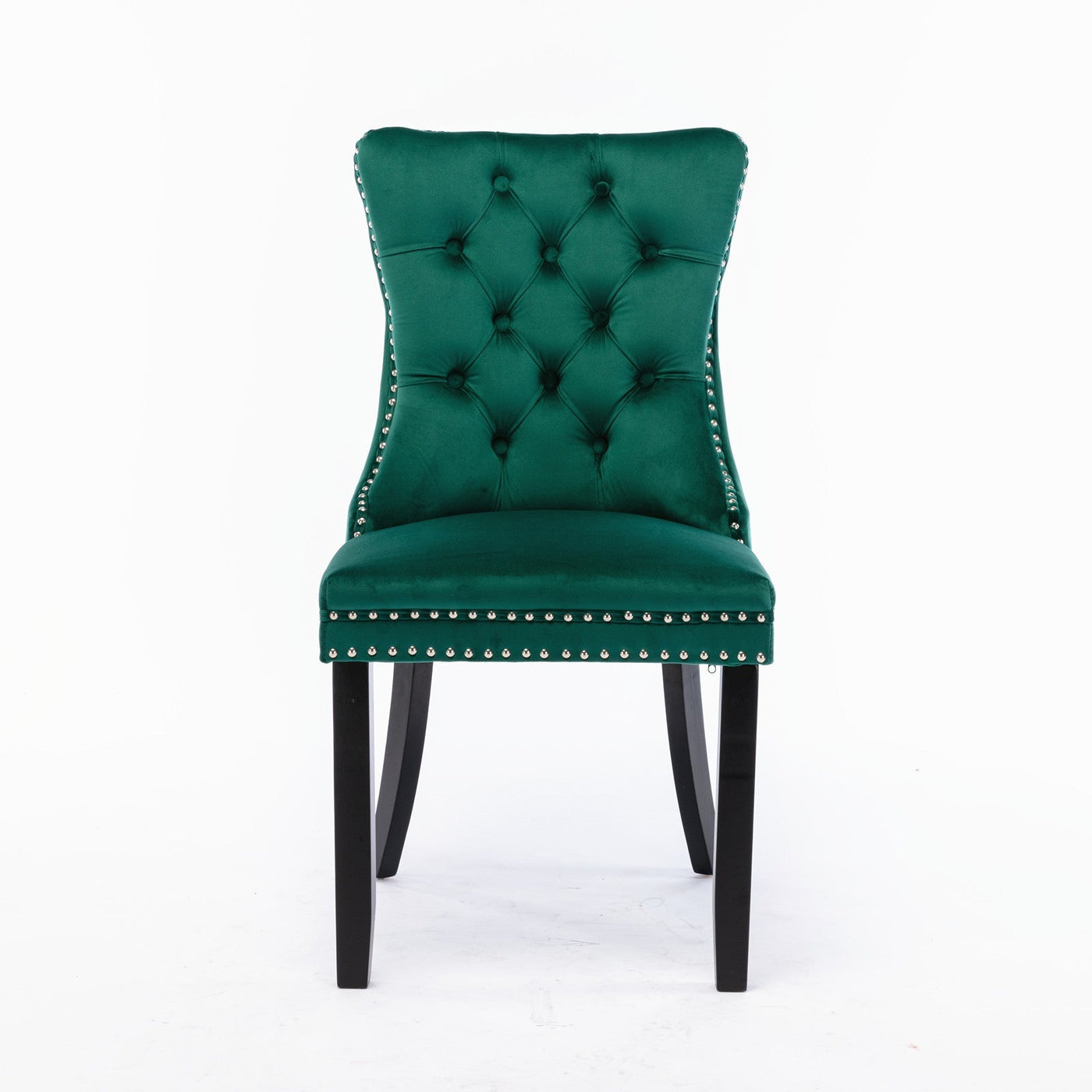 Velvet Dining Chair With Elegant Tufted Design For Dining Room