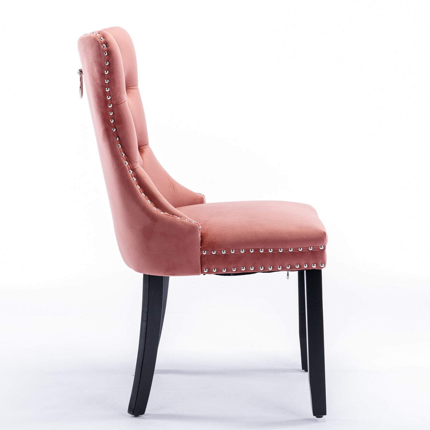 Velvet Dining Chair With Elegant Tufted Design For Dining Room