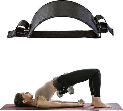 Hip Thrust Belt With Slip Resistant Padding For Home Gym Workouts