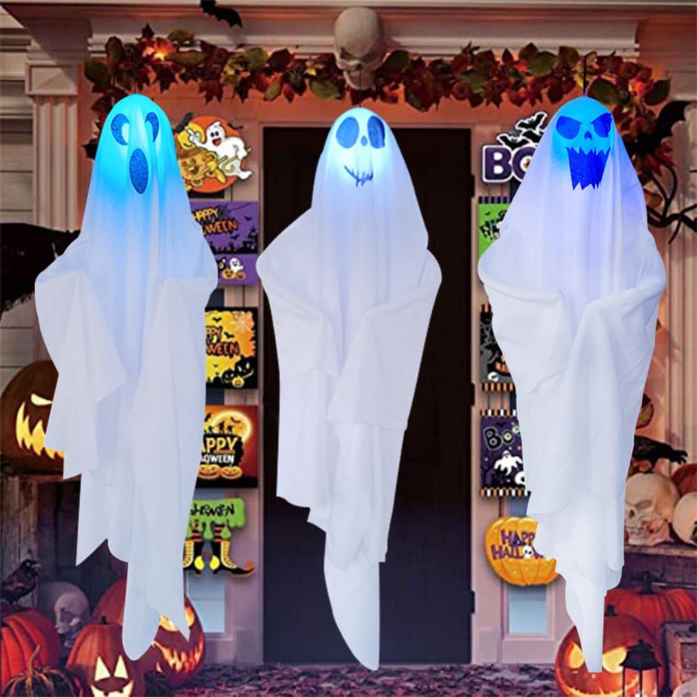 Holding Hands Halloween Ghost Decoration Garden Stakes Creepy Doll