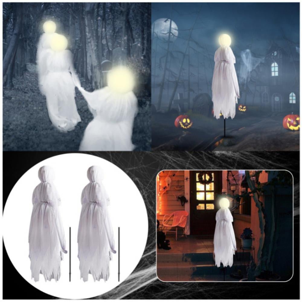 Holding Hands Halloween Ghost Decoration Garden Stakes Creepy Doll