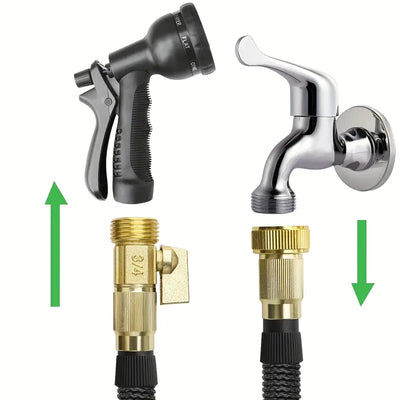 Expandable Garden Hose For Outdoor Watering And Gardening Tasks