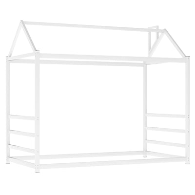 House Platform Bed With Roof And Chimney Kids Design