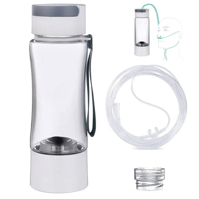 Hydrogen-rich Water Bottle With DuPont SPE PEM Dual Chamber Ionizer