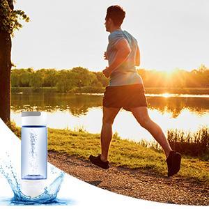 Hydrogen-rich Water Bottle With DuPont SPE PEM Dual Chamber Ionizer