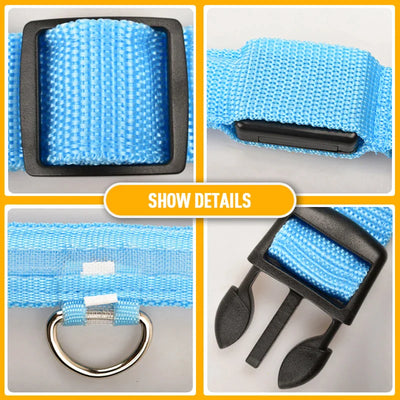 LED Dog Collar Adjustable Waterproof Blinking Safety Light For Pets