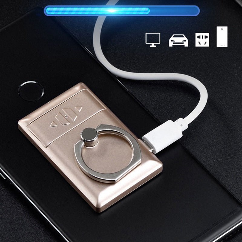 Multi-purpose Phone Bracket Ring Lighter For Mobile Devices