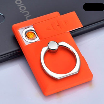 Multi-purpose Phone Bracket Ring Lighter For Mobile Devices