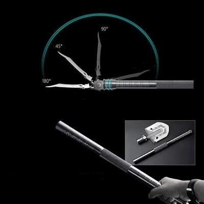 Survival Shovel Set With Durable High Carbon Steel Camping Tool