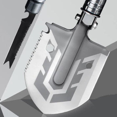 Survival Shovel Set With Durable High Carbon Steel Camping Tool