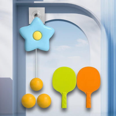 Indoor Hanging Table Tennis Trainer Set For Parent Child Coordination Practice