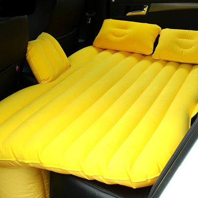 Inflatable Car Mattress Portable Travel Air Bed For Comfortable Sleep