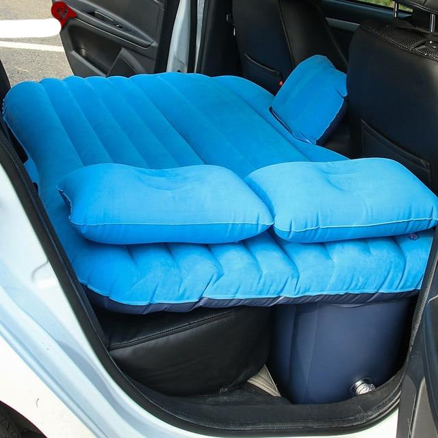 Inflatable Car Mattress Portable Travel Air Bed For Comfortable Sleep