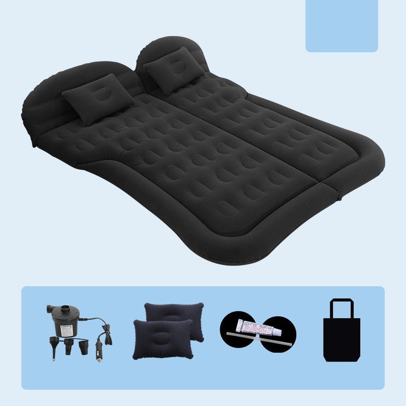 Inflatable Car Mattress With Air Pump For SUV Truck Travel Camping