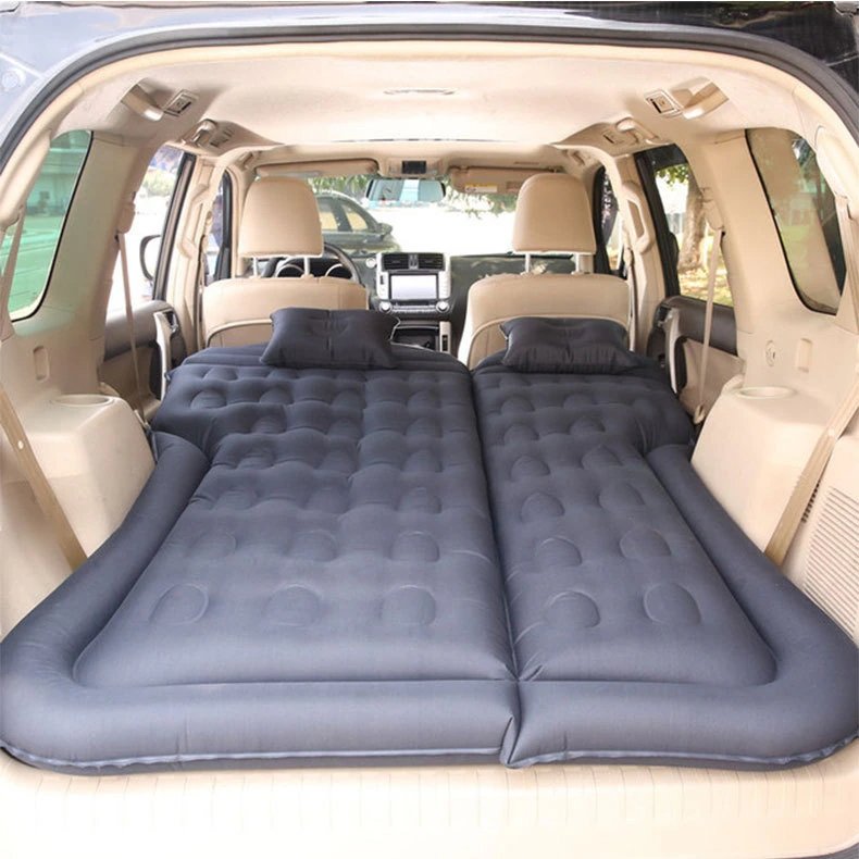 Inflatable Car Mattress With Air Pump For SUV Truck Travel Camping