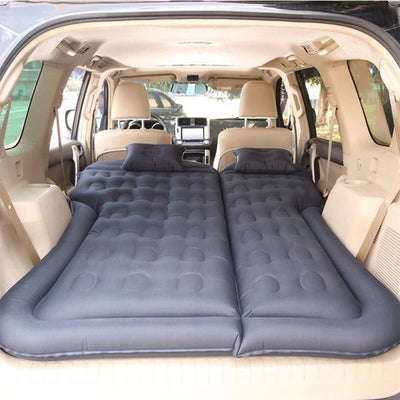 Inflatable Car Mattress With Air Pump For SUV Truck Travel Camping
