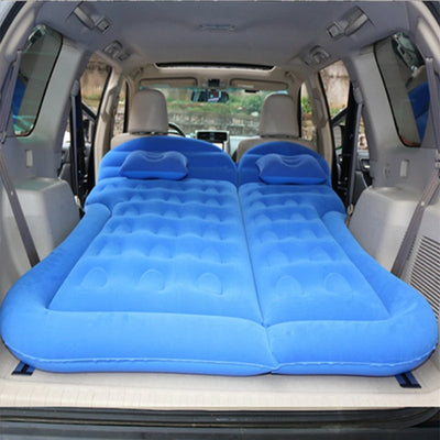 Inflatable Car Mattress With Air Pump For SUV Truck Travel Camping