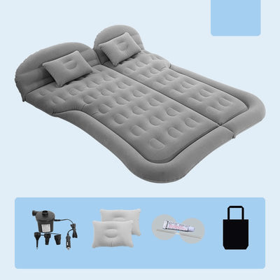 Inflatable Car Mattress With Air Pump For SUV Truck Travel Camping