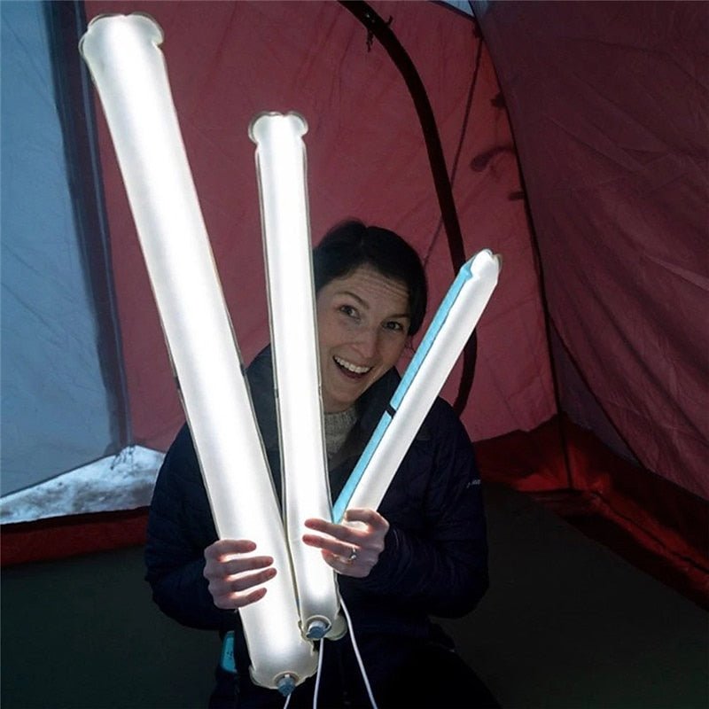 Inflatable Camping Lantern Portable Lightweight Emergency Outdoor Lamp