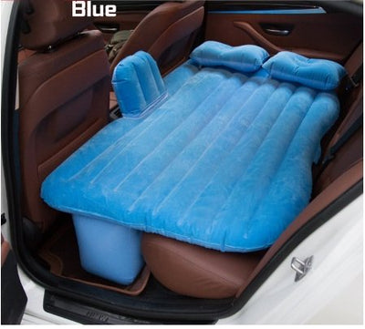 Inflatable Car Bed For Backseat Sleep And Relaxation Comfort