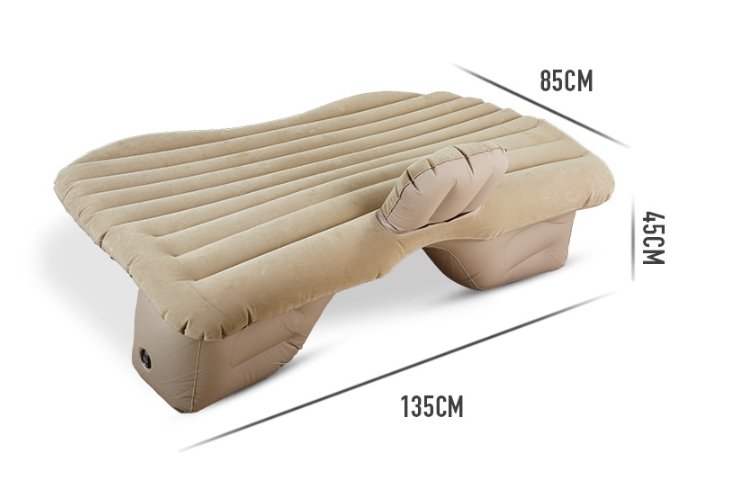 Inflatable Car Bed For Backseat Sleep And Relaxation Comfort