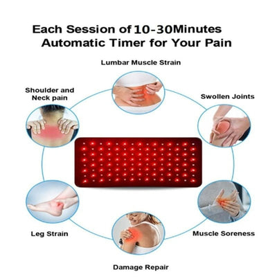 Red Light Therapy Belt For Muscle Pain Relief And Weight Loss Wrap