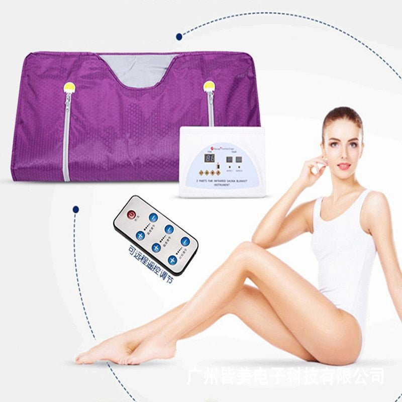 Infrared Sauna Blanket Waterproof For Detox And Relaxation Therapy