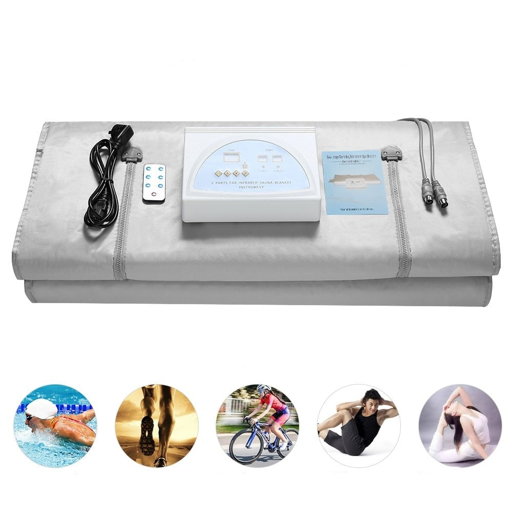 Infrared Sauna Blanket Waterproof For Detox And Relaxation Therapy